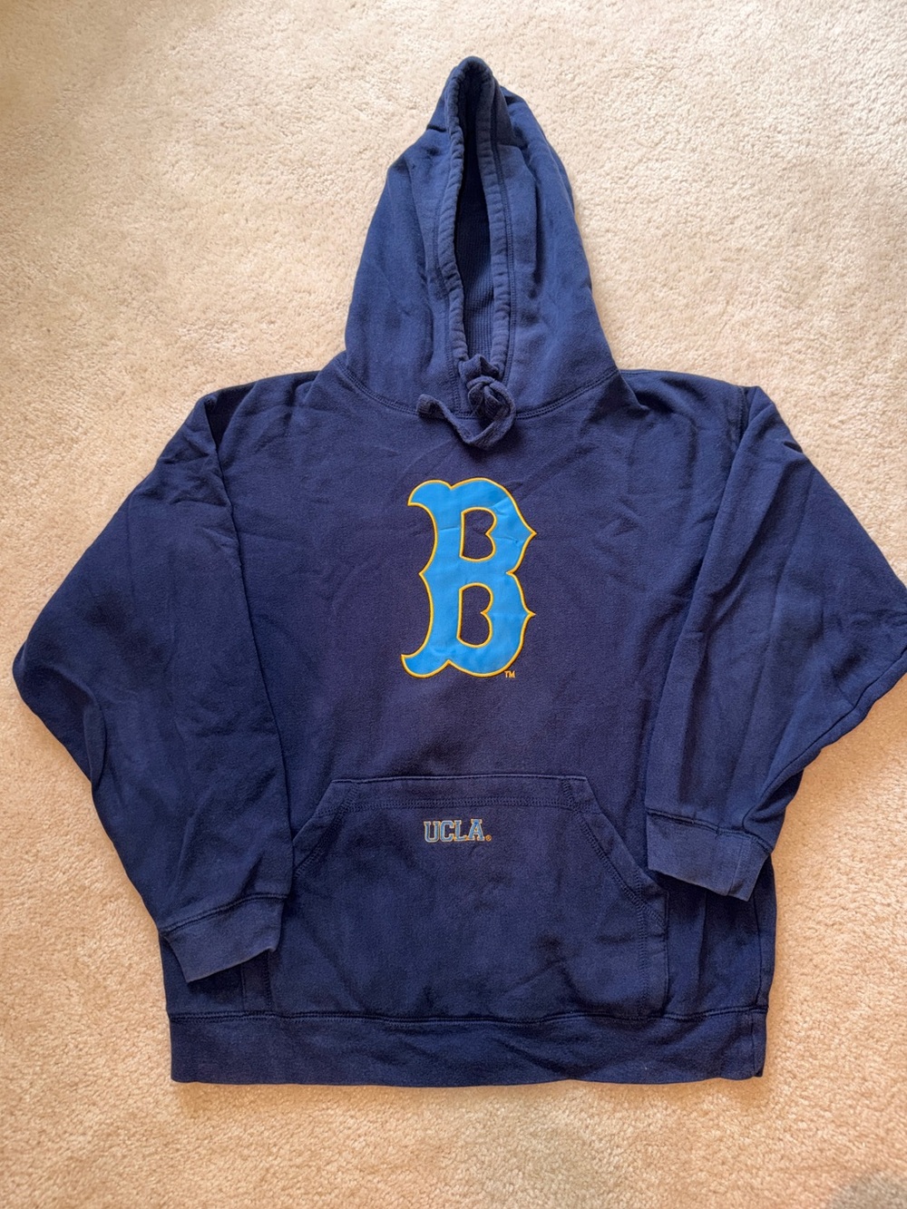UCLA Blue 'B' Navy Hoodie
